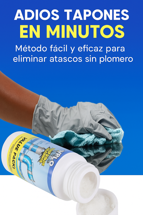 Limpiador de Cañerías Pro™ – compra 1 lleva 2